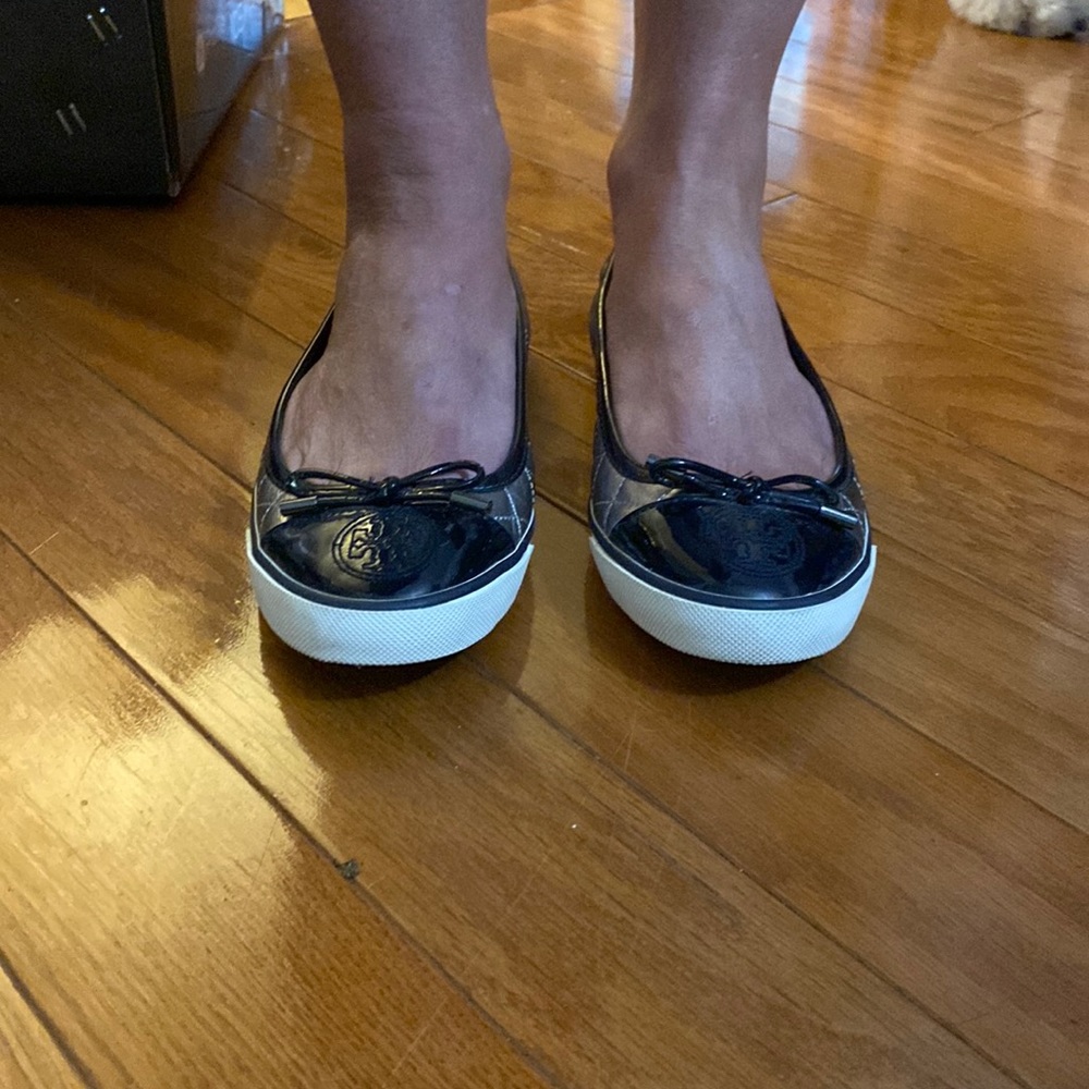 Tory Burch sliver flats